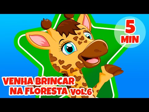 Venha Brincar na Floresta com a Giramille Vol. 6 - Giramille 5 min | Desenho Animado Musical