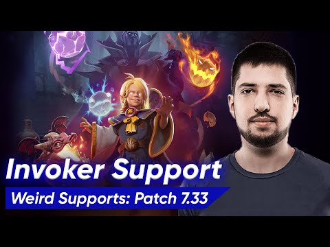 INVOKER SUPPORT by W33 | Dota 2 New Frontiers Patch 7.33