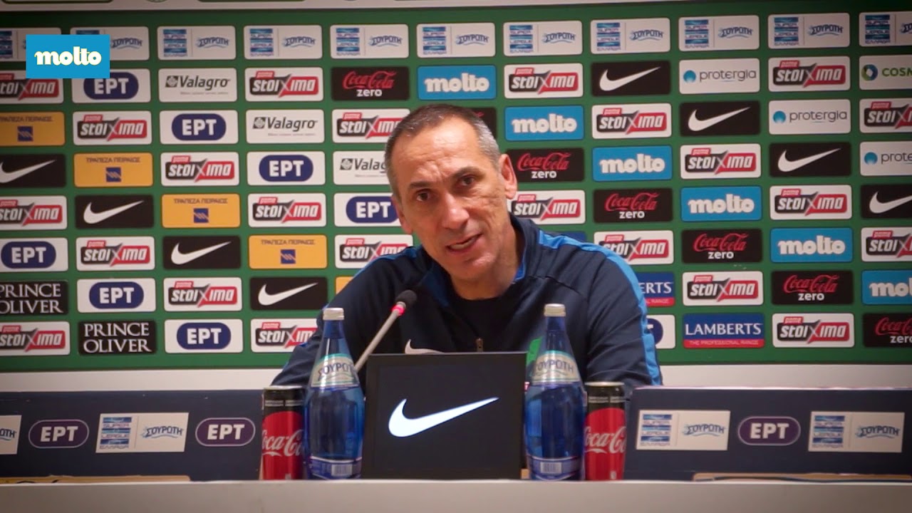 Η συνεντευξη Τυπου του Γιωργου Δωνη μετα τη νικη επι του Πανιωνιου | pao.gr