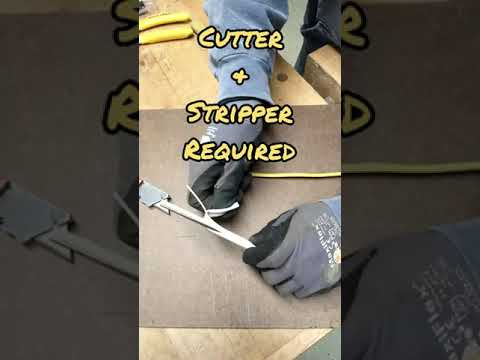 Tool Tip Klein All-in-One Wire Stripper TikTok #lifehacks #tiktok #diy