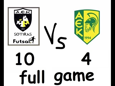 22) AEK Sotiras - AEK Larnaca 10 - 4 (Full game)