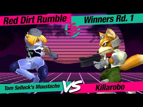 Red Dirt Rumble: Winners Rd. 1 - Tom Selleck's Moustache (Sheik) VS Killarobo (Fox, Falco)