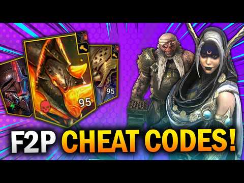 F2P CHEAT CODE CHAMPIONS that Make Doom Tower Bosses EASY - Raid Shadow Legends Guide