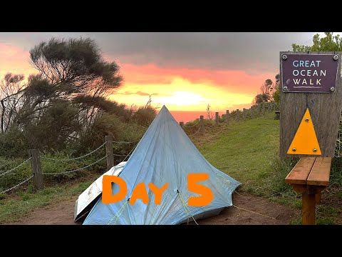 Great Ocean Walk Day 5 Aire River to Johanna Beach