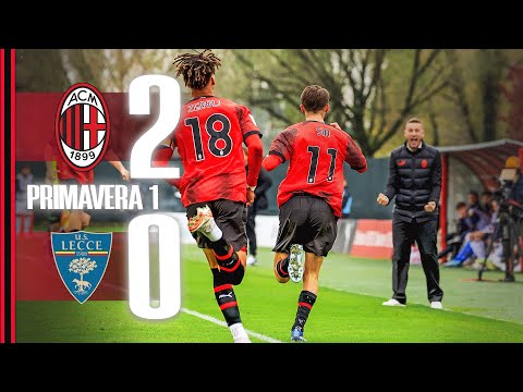 Sia e Scotti selam a vitória | Destaques da Primavera | AC Milan 2-0 Lecce | Jornada 10