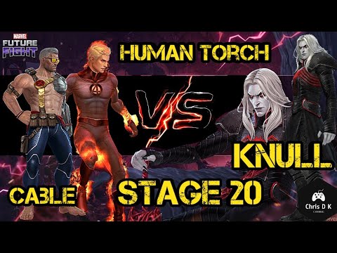 Clearing Stage 20 Knull (First Clear) | Marvel Future Fight