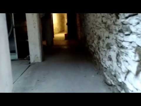 Walkway to my apartment freight elevator