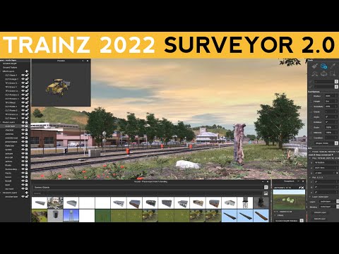 Trainz 2022: Surveyor 2.0 FIRST LOOK! 👀