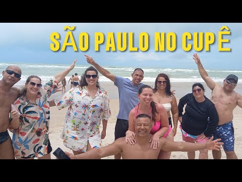 GALERA DE SÃO PAULO! TURISTANO NA PRAIA 🏖 PONTAL DO CUPÊ! 04/09/25