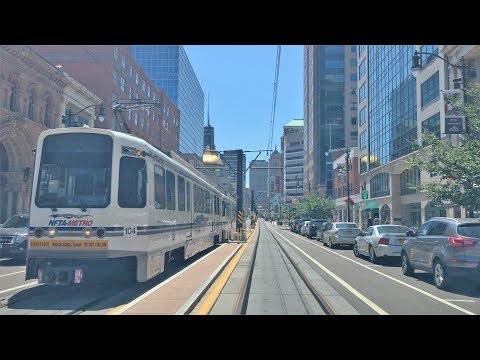 Driving Downtown - Buffalo New York USA