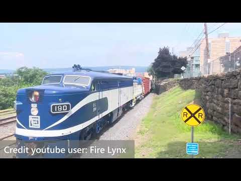 The story of  nickel plate road 190. The first PA to operate in the US in 50 years.