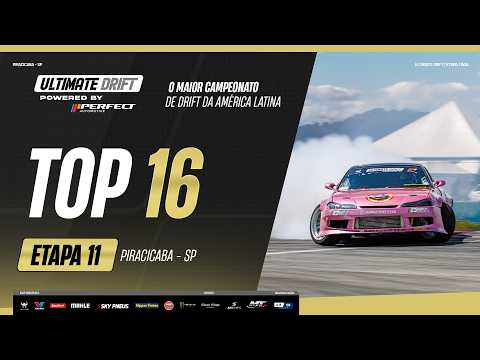 TOP 16 11ª Etapa Ultimate Drift - Autódromo ECPA Piracicaba/SP