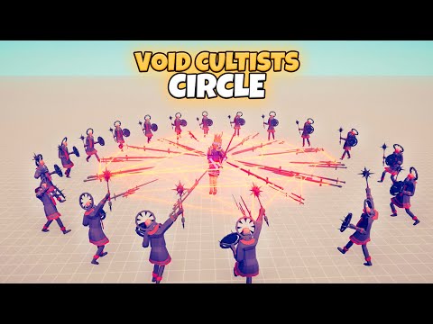 VOID CULTISTS CIRCLE 1 vs 1 EVERY UNIT | TABS Update Gameplay