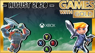 Xbox Games with Gold August 2020