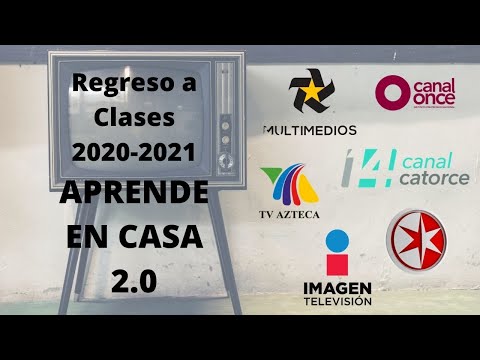 Regreso a clases 2020-2021.Aprende en Casa 2.0 (La Escuela a través de la TV)#El ojo Eléctrico