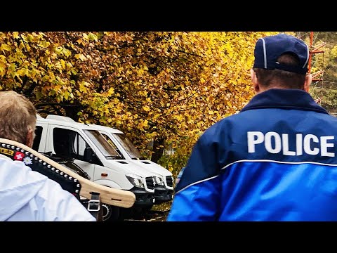 Auf dem Weg zum Gefängnis - Polizeikontrolle kurz vor Brig - Die Denunzianten lauern überall