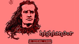 [Amstrad CPC] Highlander - Longplay