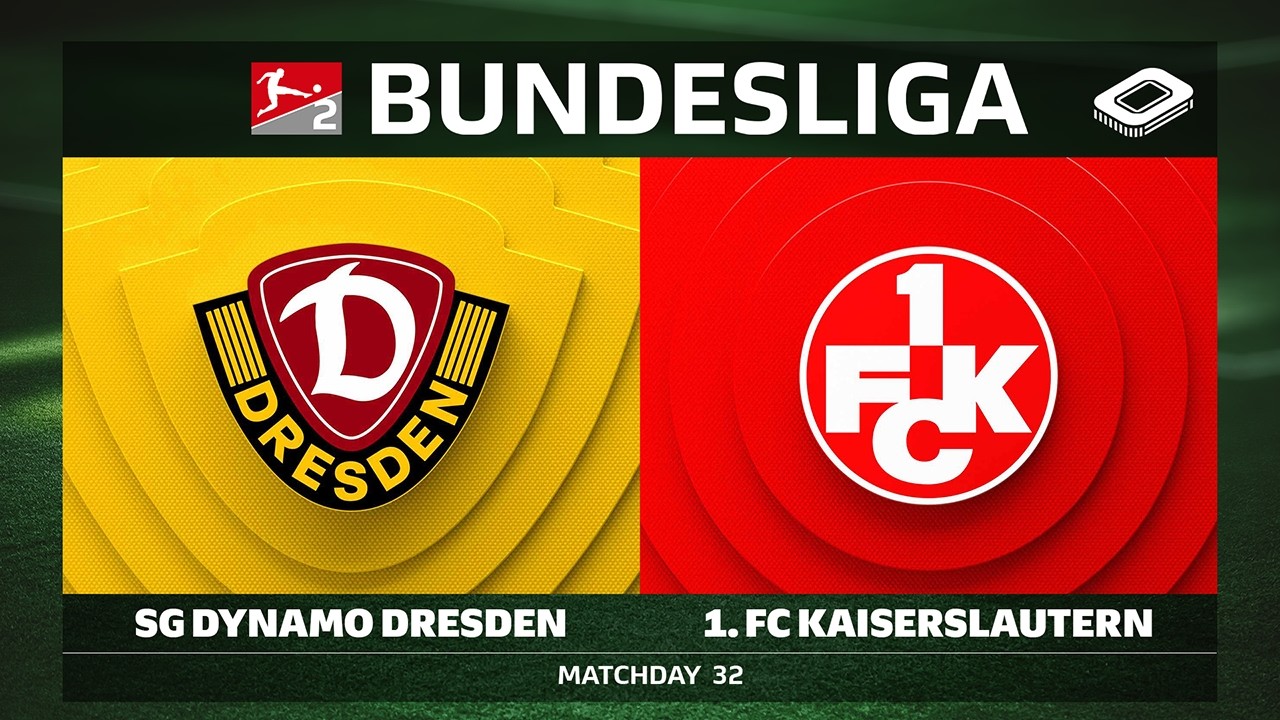 SG Dynamo Dresden vs. 1. FC Kaiserslautern | Matchday 32 - Bundesliga 2 2025/26