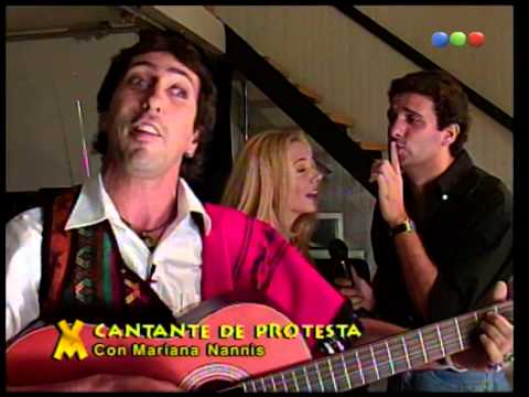 Cantante de protesta,con Mariana Nannis - Videomatch 97