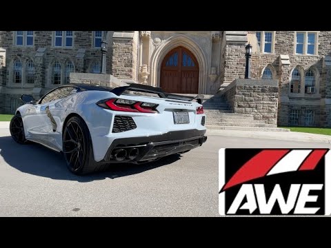 AWE Exhaust is now on my C8 Corvette! Everything you need to know about choosing an exhaust