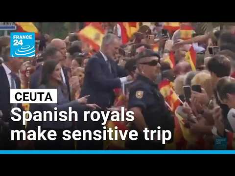 Spanish royals make sensitive official visit to sensitive Ceuta enclave