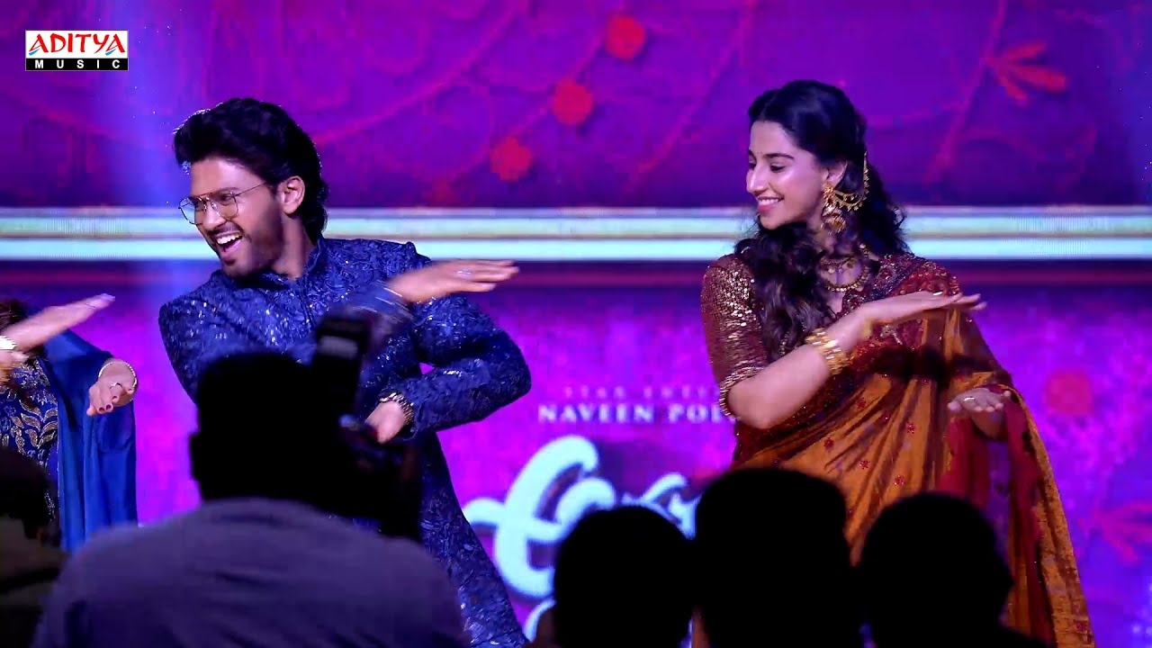 Naveen Polishetty & Meenakshi Dance Performance for Andhra to Telangana Song | Anaganaga Oka Raju