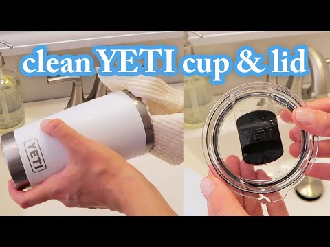 How to Clean YETI Cup & Lid (Removing Coffee Stains)