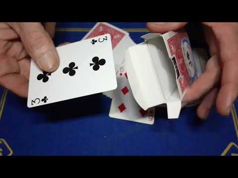 The unbelievable card switch/gimmick card trick performance