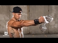 How to Front Dumbbell Raise Using a Towel | Mike Vazquez