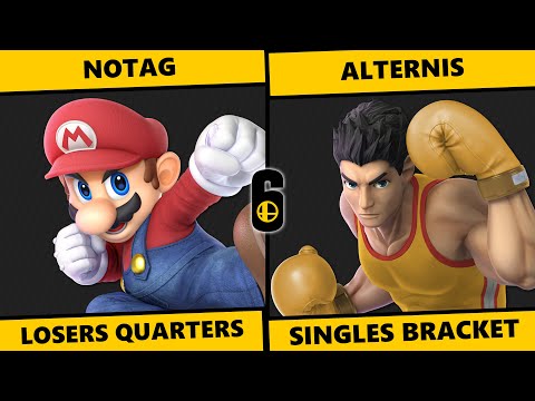 Full Price 6: Losers Quarters - NoTag (Mario) Vs Alternis (Little Mac) SSBU Singles