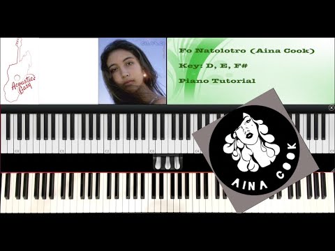 Fo Natolotro (Aina Cook) - Piano Lesson 2/2