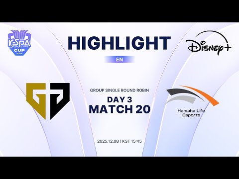 GEN vs HLE Highlights | Group Stage Day3 M20 | 2025 LoL KeSPA CUP