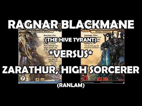 Ragnar Blackmane versus Zarathur, High Sorcerer - Warhammer 40,000: Conquest