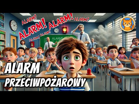 Alarm Przeciwpożarowy - okładka bajki audio