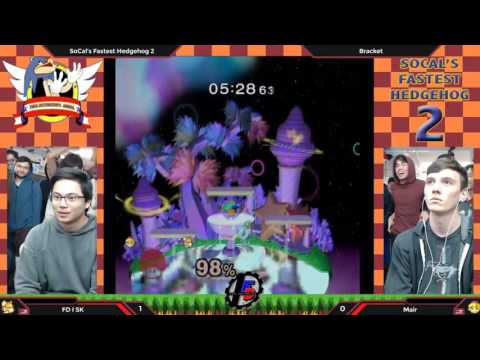 SoCal's Fastest Hedgehogs 2 - FD | SK (Fox) vs. Mair (Peach) - SSBM Bracket Pools Singles