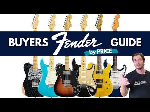 Best Fender Guitars by PRICE