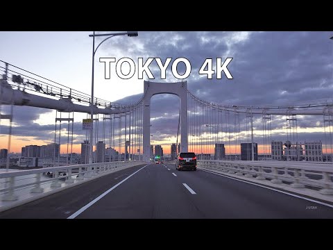 Tokyo 4K - Morning Drive - Tokyo Drift