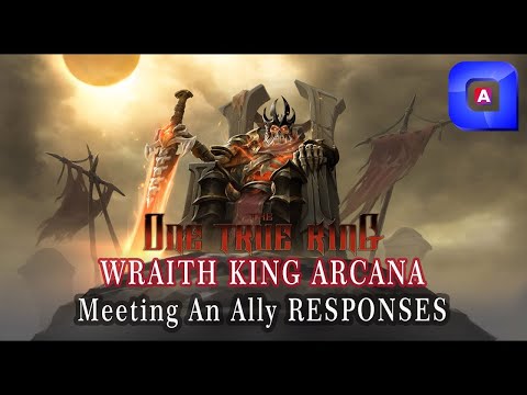 Wraith King ARCANA RESPONSES - Meeting An Ally DOTA 2