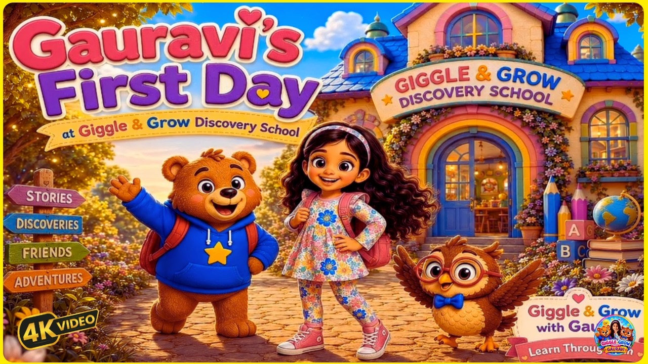 Gauravi's First Day at School | First Day of School Read Aloud for Kids