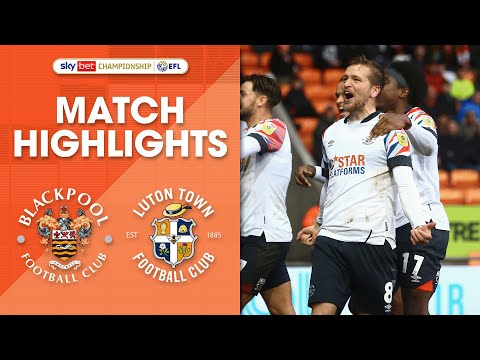 FC Blackpool 0-1 FC Luton Town