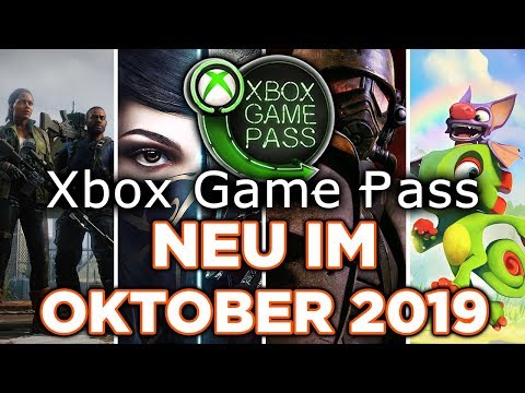 Xbox Game Pass - Neu im Oktober 2019