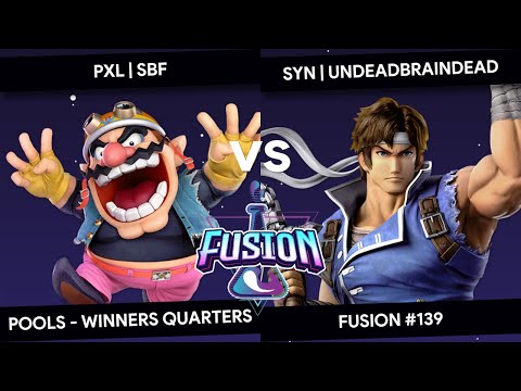 Fusion #139 - SBF (Wario) vs UndeadBraindead (Richter)- Pools - Winners Quarters