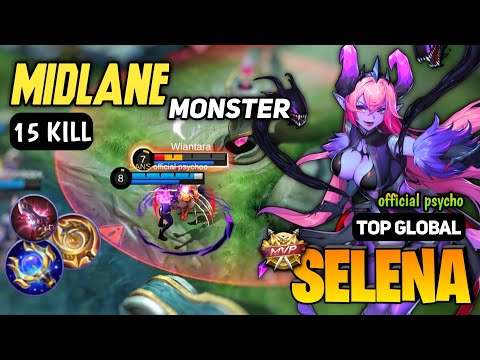 Selena Best Build 2023 [ Selena Gameplay Top Global ] official psychoo - Mobile Legends