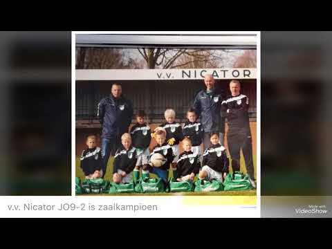 v.v. Nicator JO9 2 zaalkampioen 2018