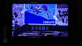How to unlock cheats on guitar hero III for PS2