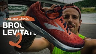 Bėgimo bateliai, su kuriais lėksiu ateinantį 1000 km - Brooks Levitate 2