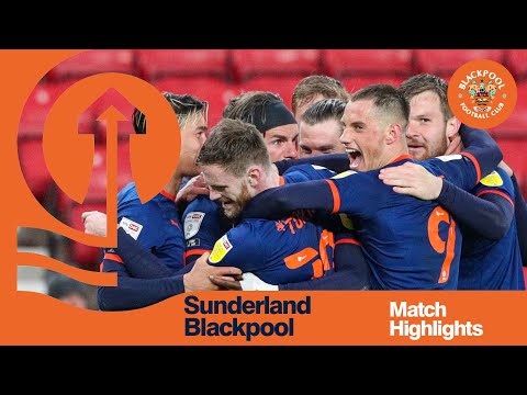 Highlights | Sunderland 0 Blackpool 1