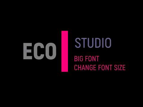 Big Font - Change Font Size/ Big Font App / Low Vision Helper