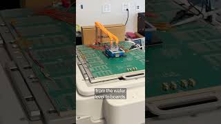 Inside Amazon's AI chip lab #shorts #amazon #aichip #artificialintelli