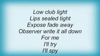 Simple Minds - Carnival Lyrics